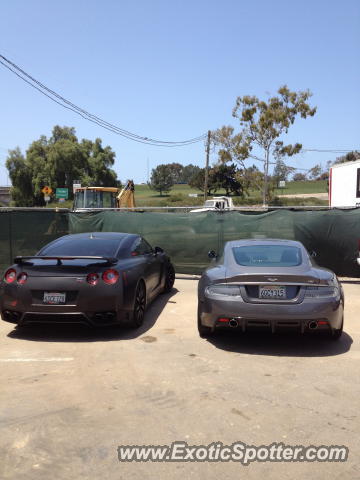 Aston Martin DBS spotted in Del Mar, California