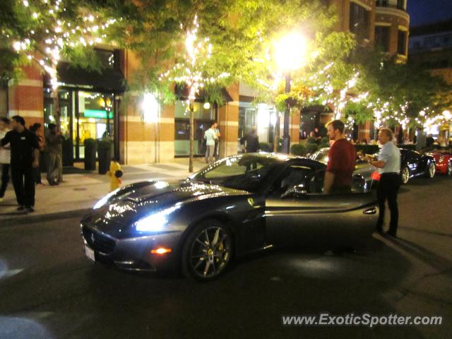 Ferrari California spotted in Toronto, Canada