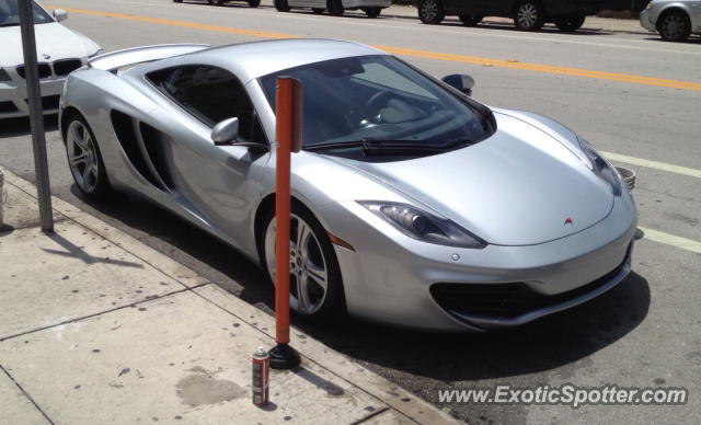 Mclaren MP4-12C spotted in Orange, California