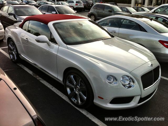 Bentley Continental spotted in Atlanta, Georgia