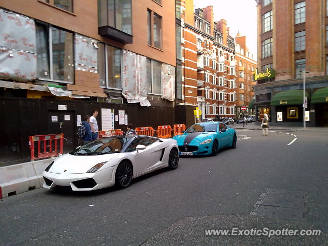 Lamborghini Gallardo spotted in London, United Kingdom