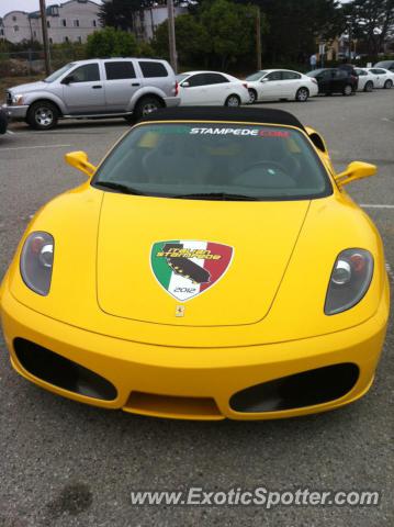 Ferrari F430 spotted in Monterey, California