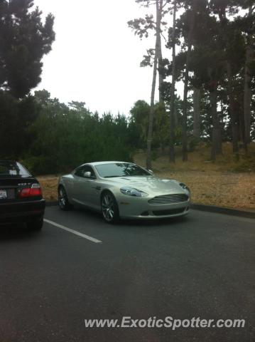 Aston Martin DBS spotted in Monterey, California