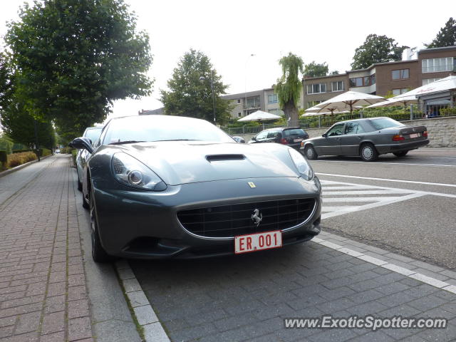 Ferrari California spotted in Zaventem, Belgium