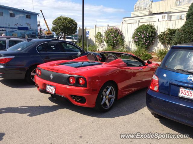 Ferrari 360 Modena spotted in Newburyport, Massachusetts