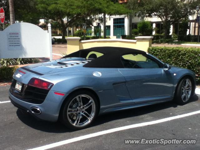 Audi R8 spotted in Boca Raton, Florida