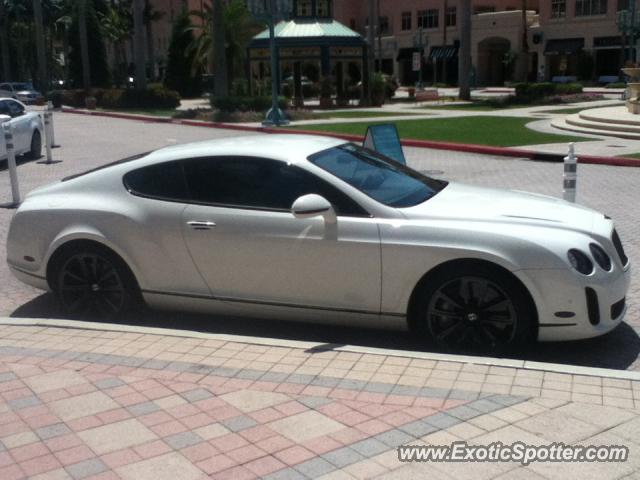 Bentley Continental spotted in Boca Raton, Florida