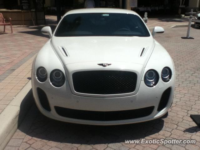 Bentley Continental spotted in Boca Raton, Florida