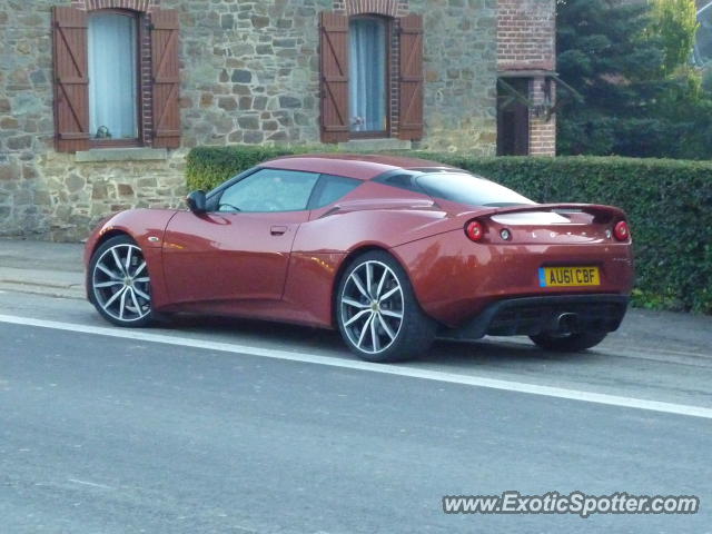 Lotus Evora spotted in Spa, Belgium