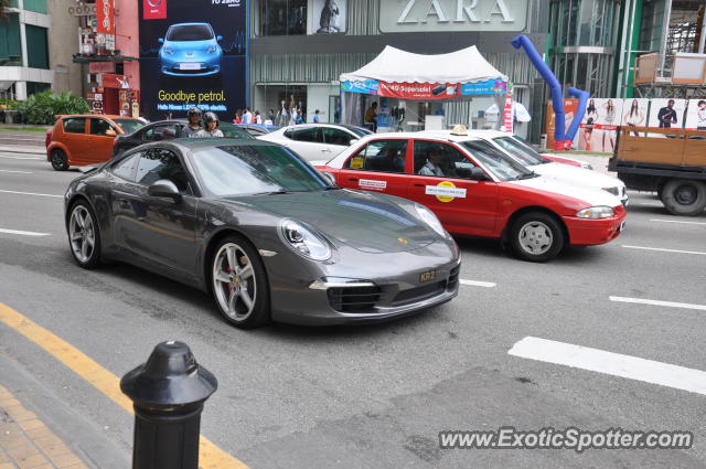 Porsche 911 spotted in Bukit Bintang KL, Malaysia