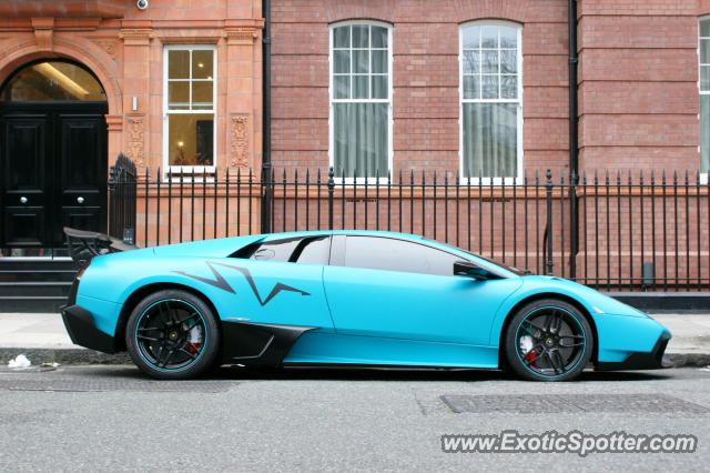 Lamborghini Murcielago spotted in London, United Kingdom