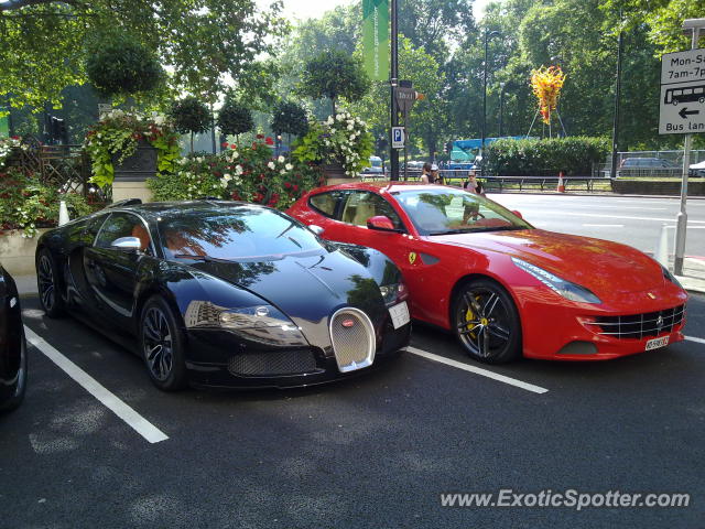 Bugatti Veyron spotted in London, United Kingdom