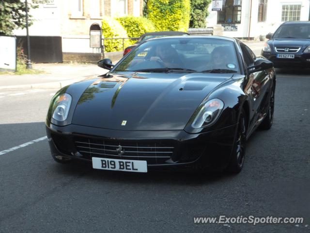 Ferrari 599GTB spotted in Hertfordshire, United Kingdom