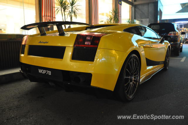 Lamborghini Gallardo spotted in Hard Rock KL, Malaysia