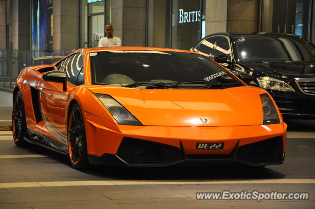 Lamborghini Gallardo spotted in Bukit Bintang KL, Malaysia