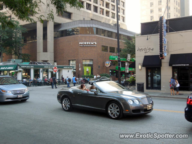 Bentley Continental spotted in Chicago, Illinois