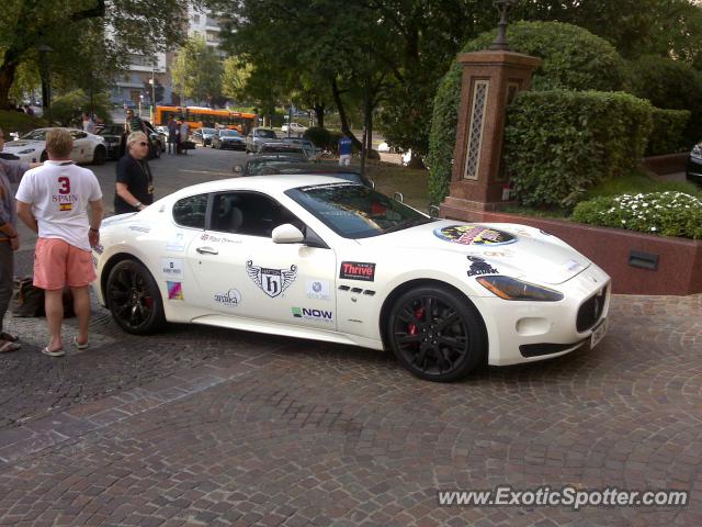 Maserati GranTurismo spotted in Milano, Italy