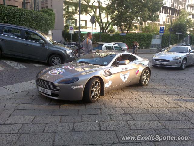 Aston Martin Vantage spotted in Milano, Italy