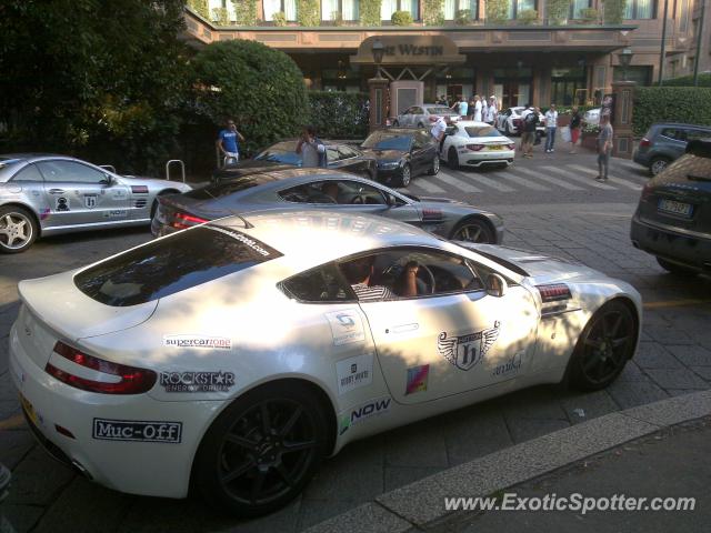 Aston Martin Vantage spotted in Milano, Italy