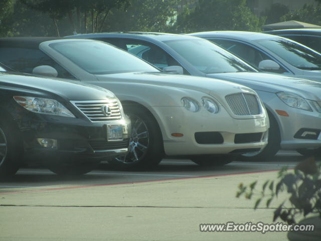 Bentley Continental spotted in Dallas, Texas