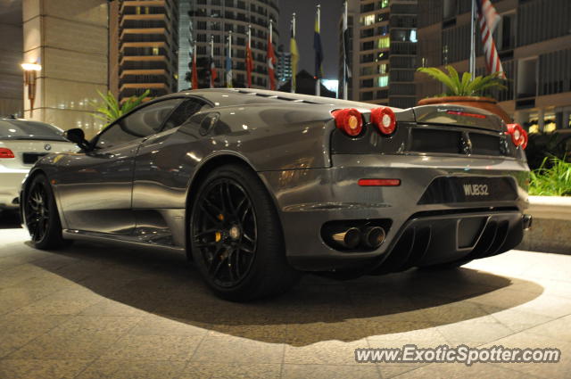 Ferrari F430 spotted in KLCC Twin Tower, Malaysia