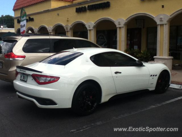 Maserati GranTurismo spotted in Boca Raton, Florida