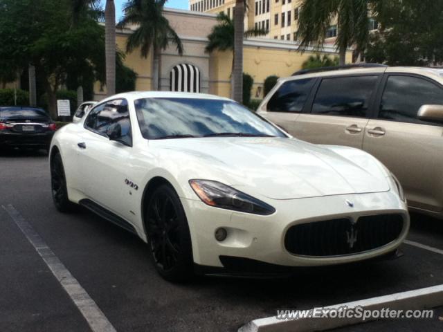 Maserati GranTurismo spotted in Boca Raton, Florida