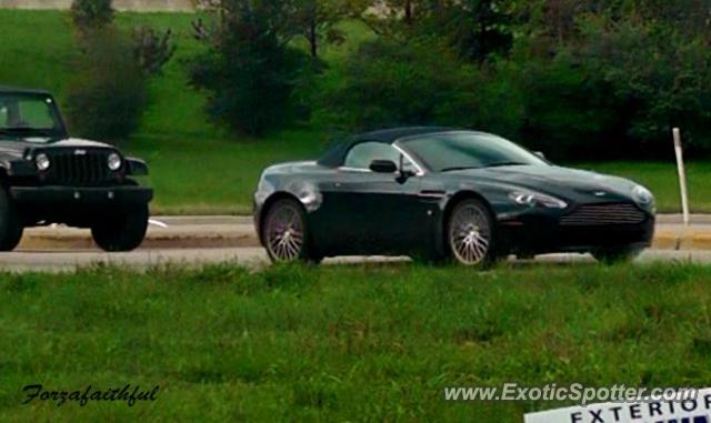 Aston Martin Vantage spotted in Indianapolis, Indiana