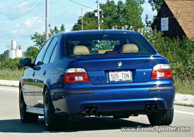 BMW M5 spotted in Oconomowoc, Wisconsin