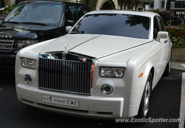 Rolls Royce Phantom spotted in London, United Kingdom