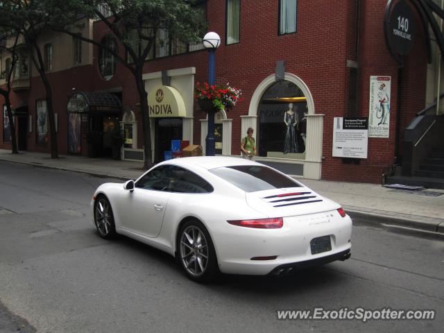 Porsche 911 spotted in Toronto, Canada