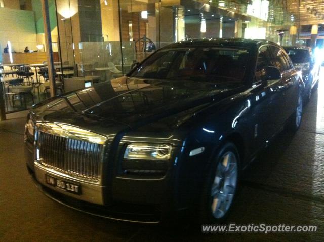 Rolls Royce Ghost spotted in Sydney, Australia