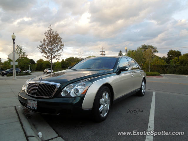 Mercedes Maybach spotted in Lake Forest, Illinois