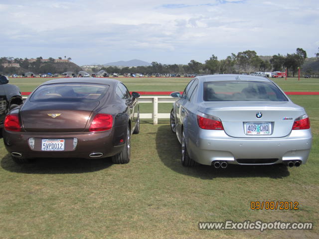 Bentley Continental spotted in Del Mar, California