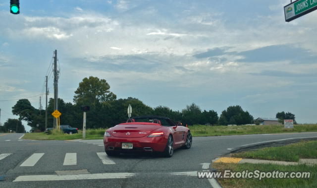 Mercedes SLS AMG spotted in Clermont, Florida