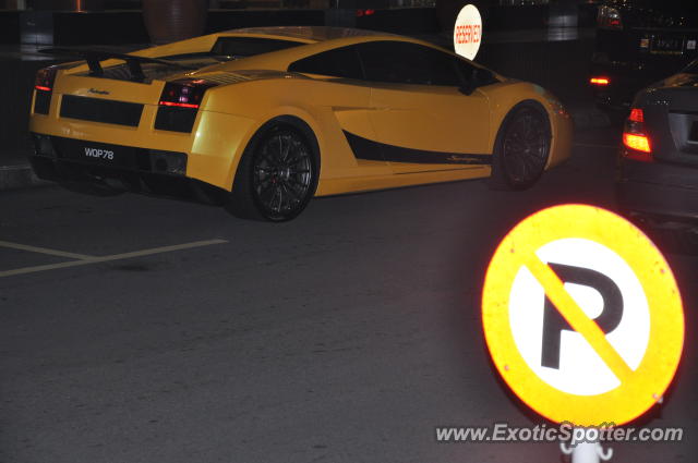 Lamborghini Gallardo spotted in Bukit Bintang KL, Malaysia