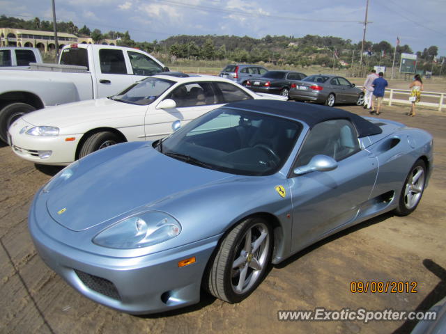 Ferrari 360 Modena spotted in Del Mar, California