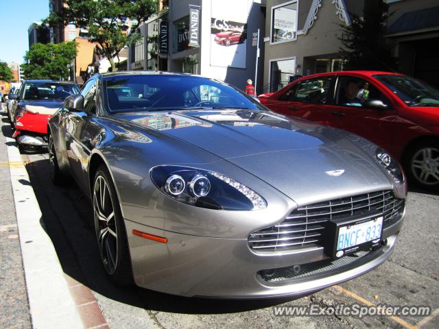 Aston Martin Vantage spotted in Toronto, Canada