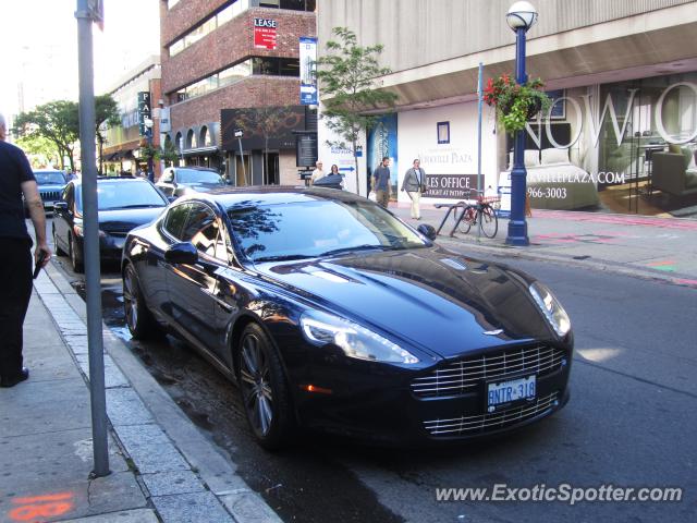 Aston Martin Rapide spotted in Toronto, Canada