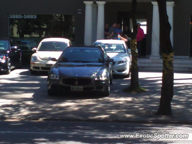 Maserati Quattroporte spotted in São Paulo, Brazil