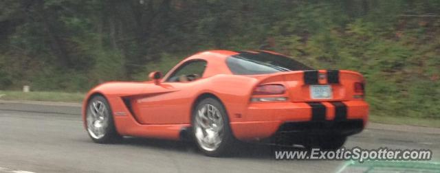 Dodge Viper spotted in Bedford, Massachusetts