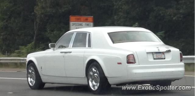 Rolls Royce Phantom spotted in Andover, Massachusetts