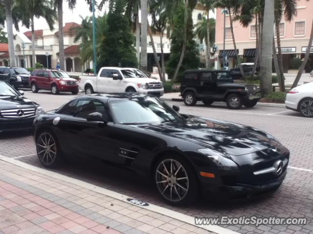 Mercedes SLS AMG spotted in Boca Raton, Florida