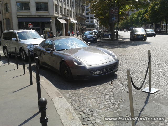 Ferrari 612 spotted in Paris, France