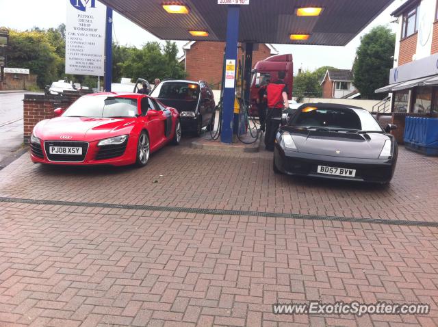 Audi R8 spotted in Louborbrogh, United Kingdom