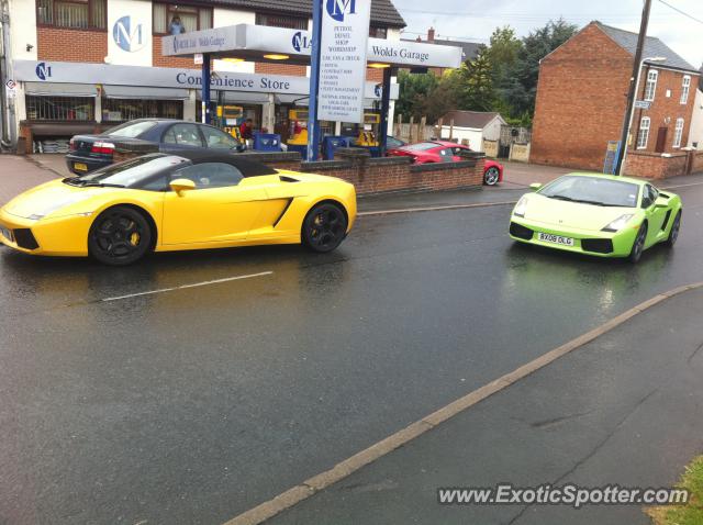 Lamborghini Gallardo spotted in Louborghur, United Kingdom