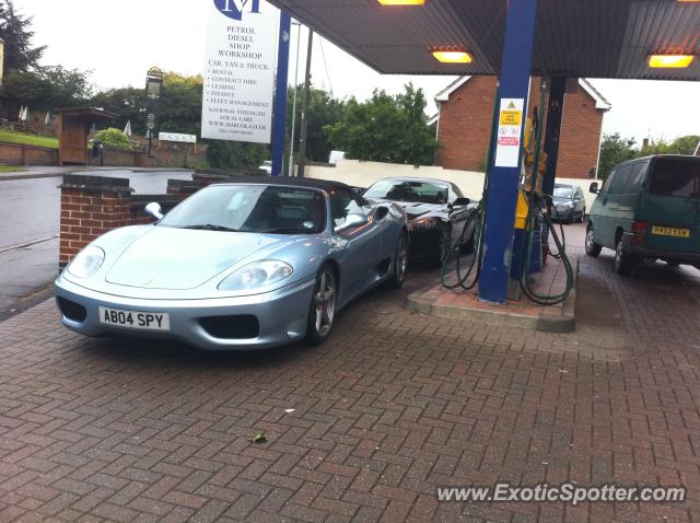 Ferrari 360 Modena spotted in Loughborgh, United Kingdom