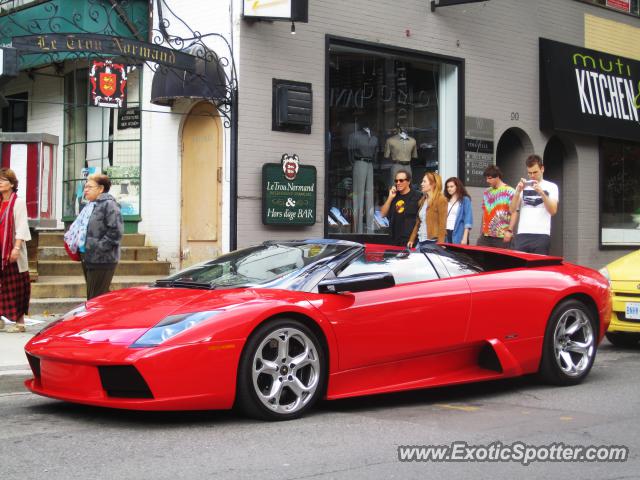 Lamborghini Murcielago spotted in Toronto, Canada