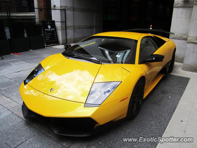 Lamborghini Murcielago spotted in Toronto, Canada