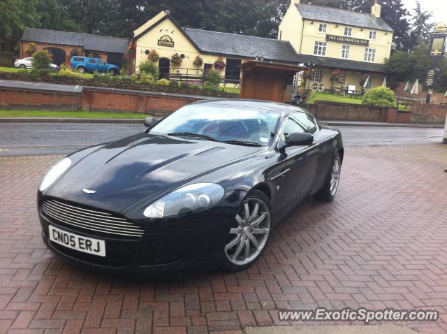 Aston Martin DB9 spotted in Loughborgh, United Kingdom